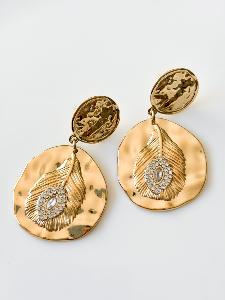 boucles Paon doré