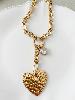 Collier Sophia coeur doré 