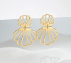Boucles Ariel doré de Shlomit