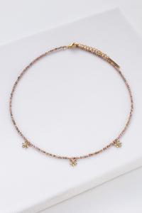 collier Daisy rose doré de Shlomit Ofir