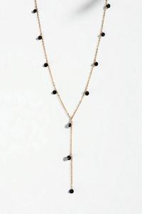 Collier Chris noir doré de Shlomit