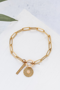 bracelet Atlantic rose doré de Shlomit Ofir