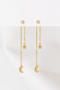 boucles Midnight doré de Shlomit Ofir