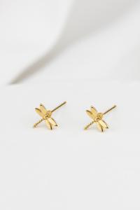 boucles libelulle doré de Shlomit