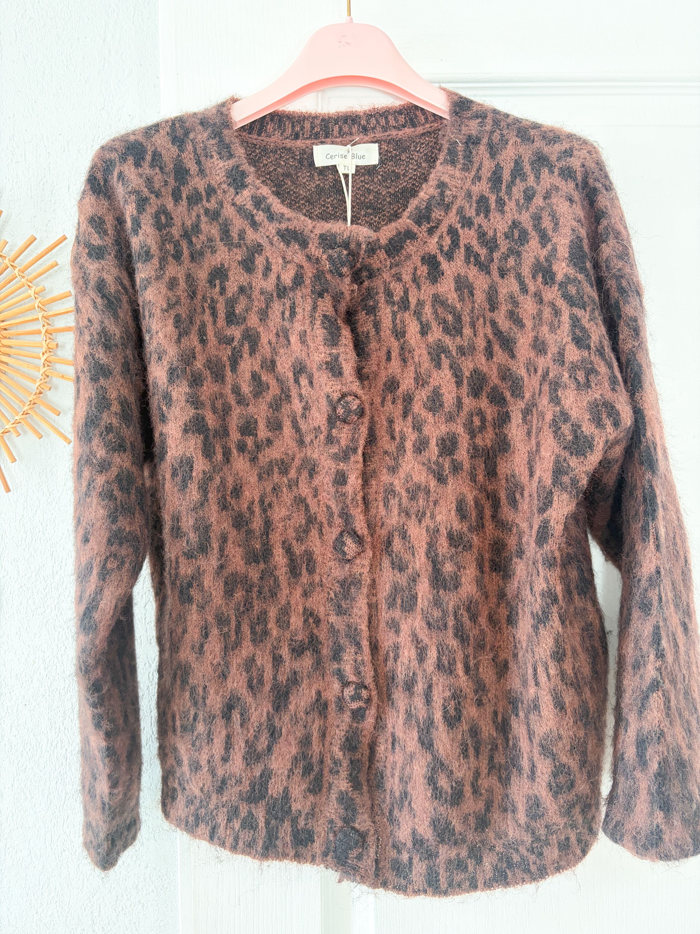 Gilet graou marron fonçé 36/40