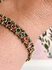 Bracelet Jaipur coloré doré