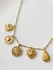 Collier Talisman doré
