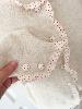 Gilet coeur crème taille unique
