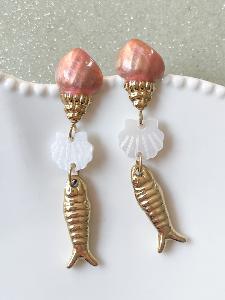 Boucles Océane doré