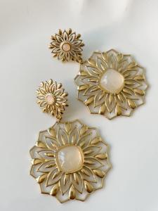 boucles Amanda doré