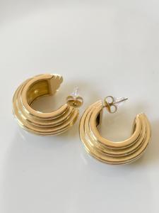 boucles créoles Brigitte doré