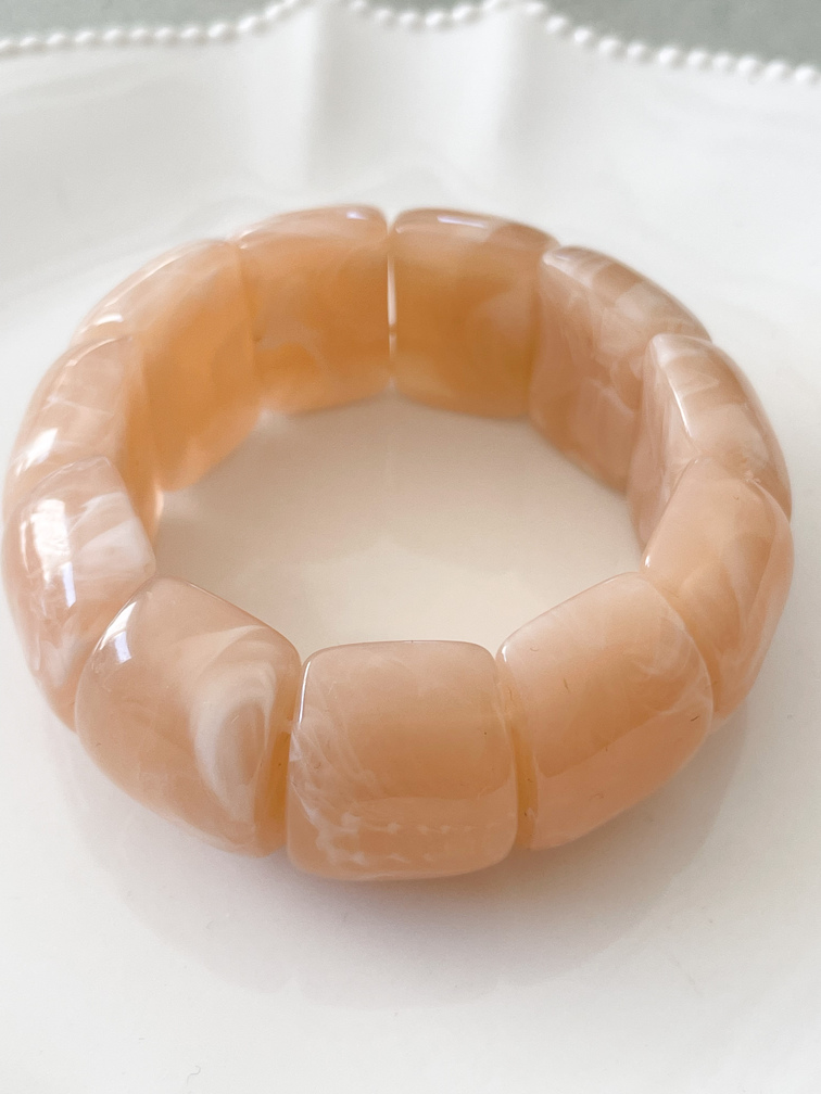 Bracelet Suzy rose doré