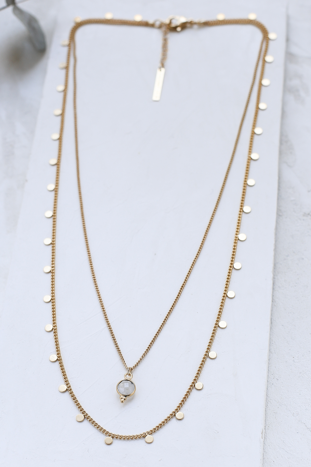 Collier Anis rose doré de Shlomit Ofir