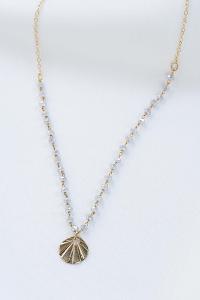 collier Alma gris doré de Shlomit Ofir