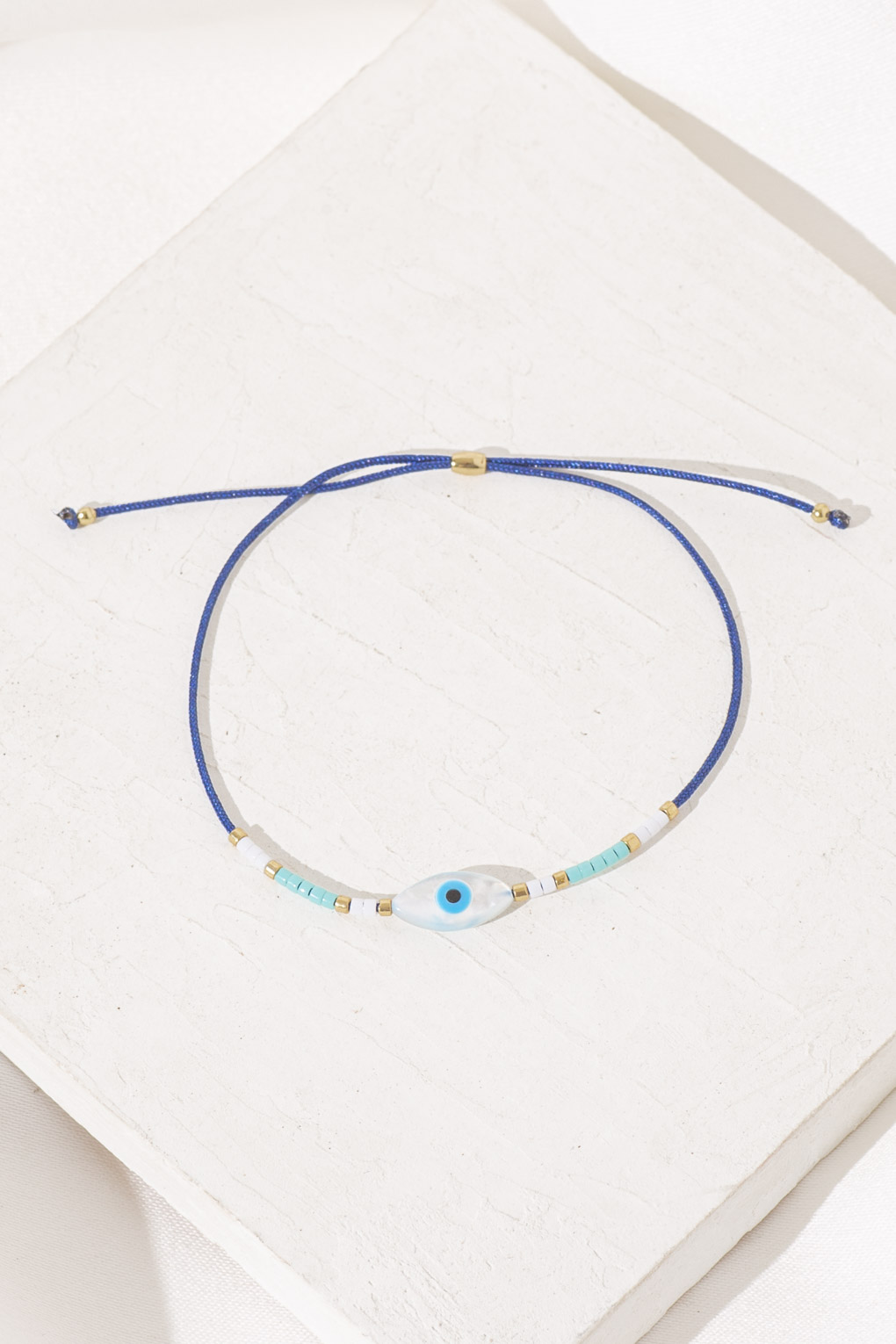 bracelet Magia bleu marine doré de Shlomit Ofir