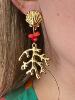 boucles Corail doré