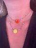 Collier Sun orange