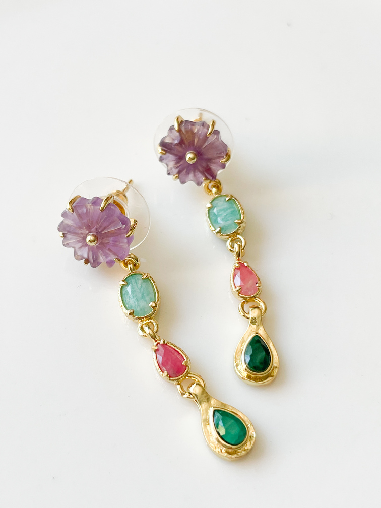 Boucles Romantique doré