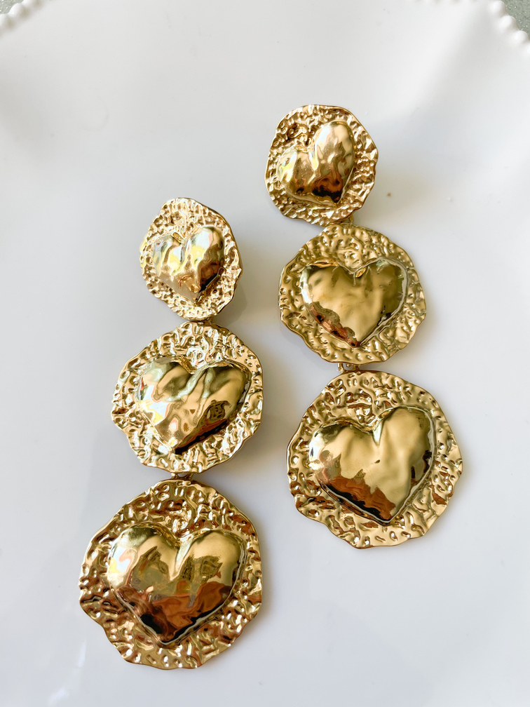 boucles Anaé doré 