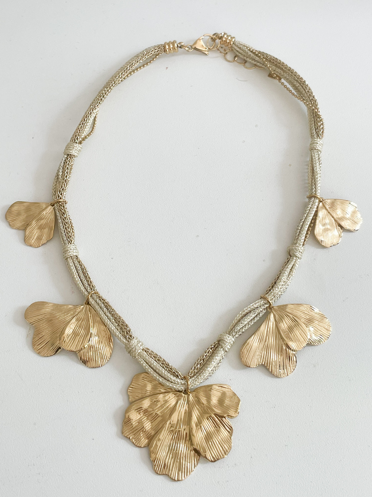 Collier Daphné doré