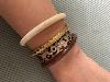 bracelet graou clair amour argenté