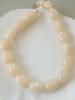 Collier Rosanna crème doré