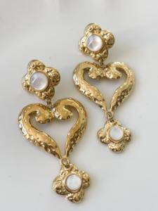 boucles Apache blanc doré