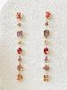 boucles Bella pastels doré