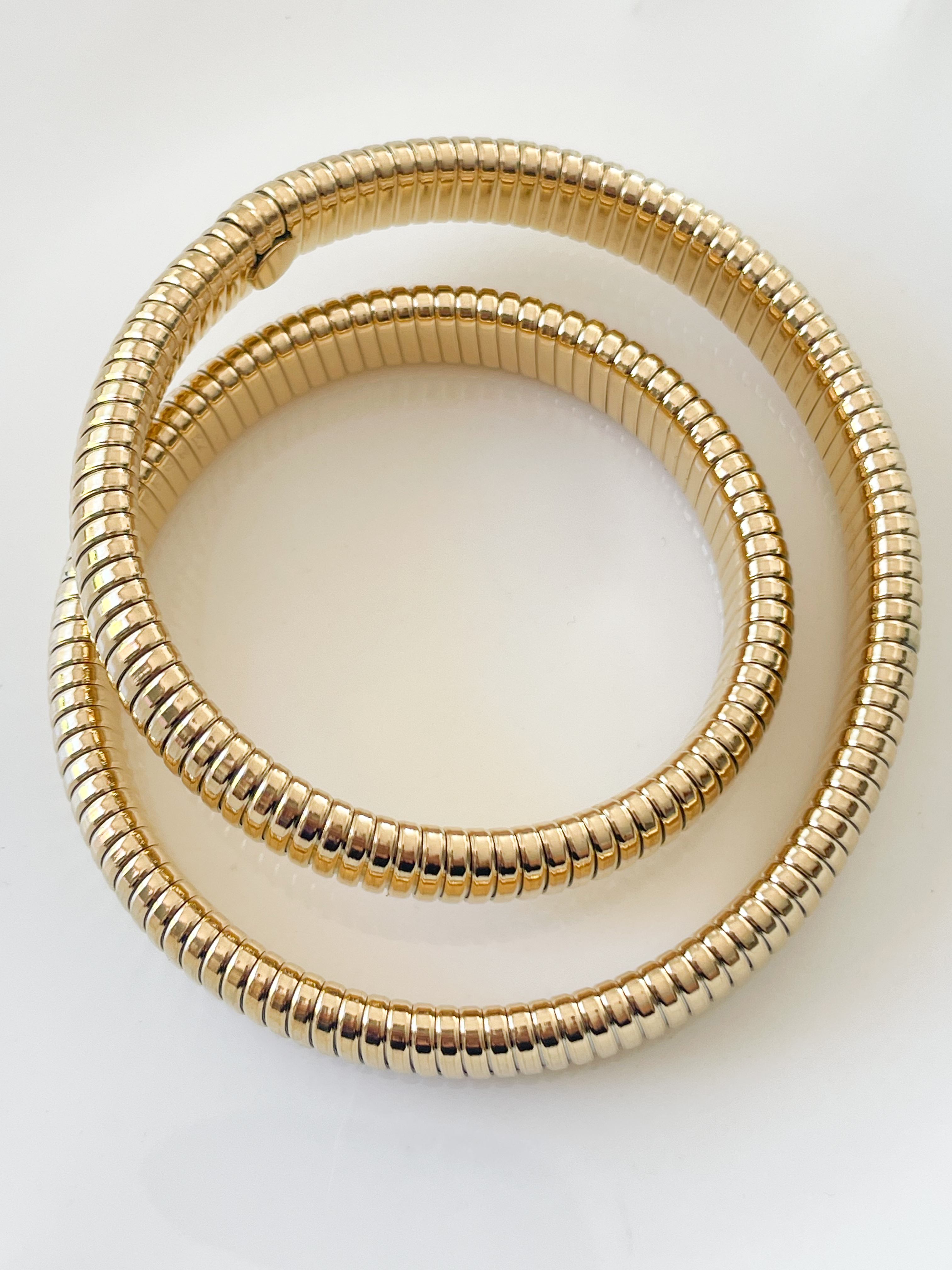 Bracelet double doré