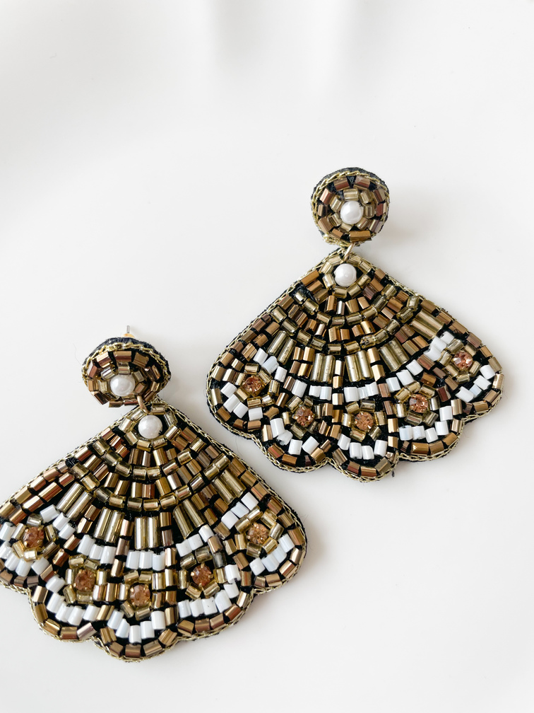 boucles Papillon doré