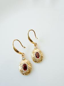 Boucles Edith doré
