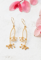 boucles  Hanabi doré de Shlomit Ofir